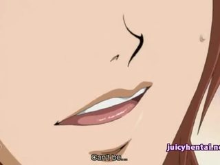Anime flokëkuqe merr njëpasnjëshëm nga prapa video