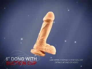 Get 6&quot; Dong With Suction Cup For 50% OFF