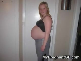 Preggo modell barátnő!