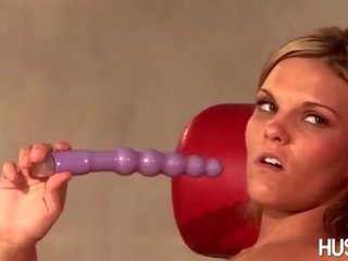 Hot Blonde Mackenzee Pierce Gets Her Slit Boned With A Hard Toy Unti She Cums