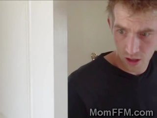 Blodie teases her sons young best friend and gets fucked