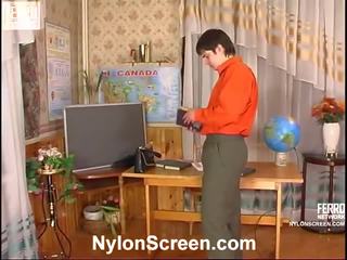 Isabella And Adam Great Nylon Action