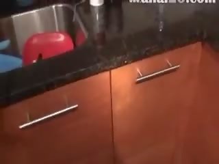 Deep Amateurs Asshole Sex In The Kitchen