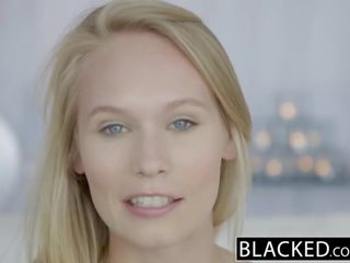 BLACKED Dakota James First Experience with Big Black Cock