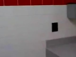 Lucky Stud Gets A Bj In A Public Bathroom