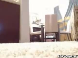 Webkamera - oholené pička