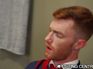 FistingCentral - Mature Boss Catches Employee Jerking