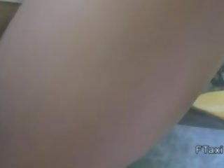Huge Tits British Ebony Interracial Banged In Fake Taxi