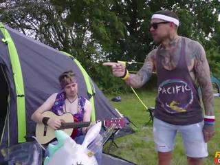 Festival Girls Shagged in the Camp Site Indian Hot Milf Sexy Teenager 3way