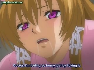 Anime Nurse Enjoys Shemale Cock