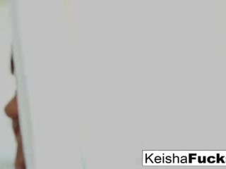 Super hot Keisha Grey teases and fucks