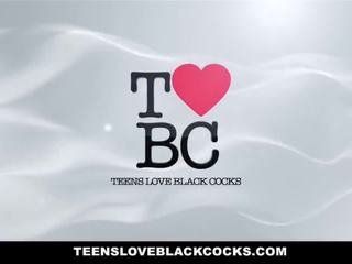 Teensloveblackcocks-hot blondinė trunka colossal juodas varpa