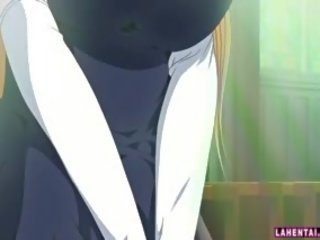 Horny Little Hentai Nun Sucks And Gets Fucked