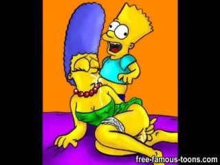 Mesum bart simpson bangs marge and lisa hard and fast