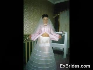 Skutečný modelu amatér nevěsty!