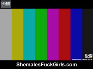 Explicit porno scene featuring appealing alexia, bianca, izabelli brought by shemales fuck girls