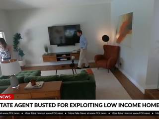 Fck notícia - real propriedade agente preso para explorando casa buyers