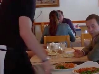 Cheating Wife and the Waiter, Free Porn Video 42