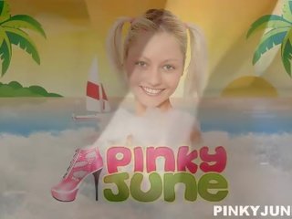 18yo hotness pinky juni- schokken ronde laughable playthings