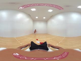 Vr bangers-[360°vr] dillion ja pristine kääritamine pärast alasti racquetbal