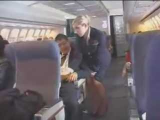 Mosaik-: amerikansk stewardessen
