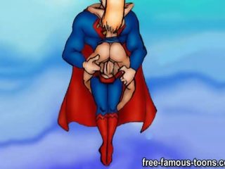 Superman and supergirl orgies