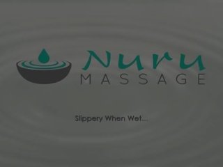 NuruMassage Ebony Babe Ana Foxxx Gives Erotic Massage