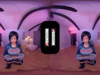 Vrcosplayx asiatique nana akira eu une nouveau sexuel robot