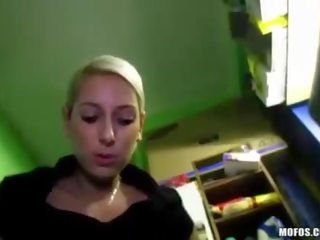 Nice tits Czech girl Lenka sex for cash