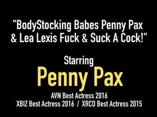 Bodystocking prunci penny pax & lea lexis la dracu & suge o