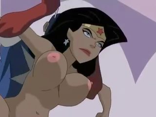 Superhero Porn Wonder Woman vs Captain America