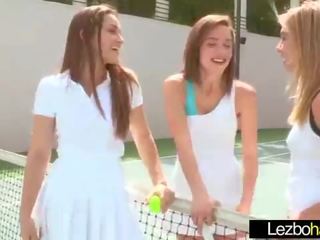 Lesbians Girl On Girl (Dani Daniels &amp; Malena Morgan &amp; Lia Lor) Sex Action Scene clip-26