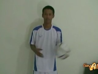 Asian Soccer Boy