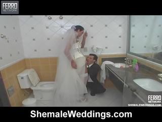 Isabelli Mindblowing Shemale Bride