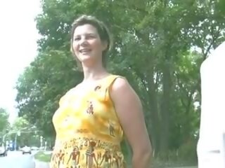 Thick German Woman gets Warm Cum on Her Small Boobs: Retro Amateur Porn