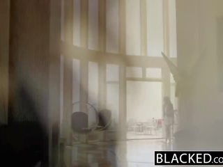 BLACKED Blonde Girlfriend Alli Rae Loves Black Cock