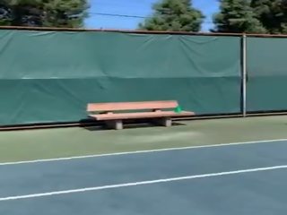 Hoteč najstnice hottie abbie maley vroče zunaj seks po igranje tenis