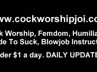 You Need to Learn how to Take a Really Big Cock JOI.