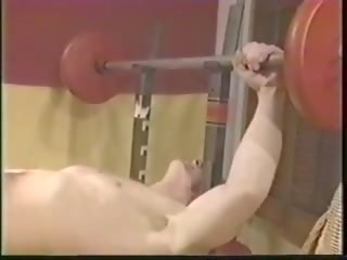Weightlifters woman: free vintage porno video 88