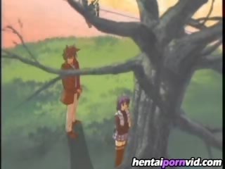 Animated Hentai Cutie Gets Fingered By Her Lover