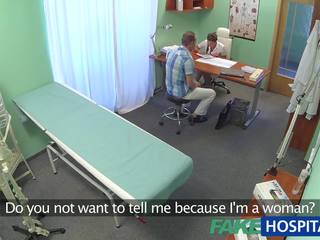 Fakehospital रोगी देता है उसके हॉट ब्रुनेट नर्स मलाई पाई
