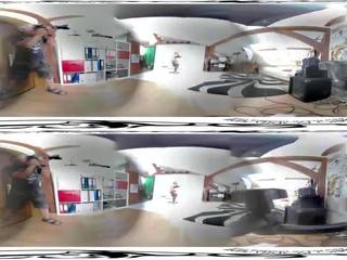 Nice victoria pure 3D VR 360 backstage from photoshoot before dildo masturb Porn Videos