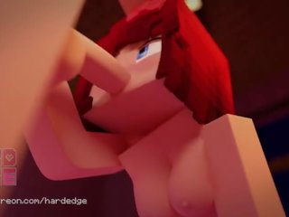 Minecraft porno scarlett blowjob animasjon (by hardedges)