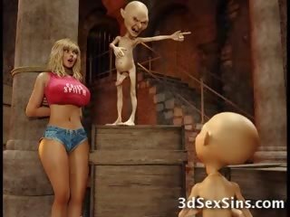 3D Hobbit Monster Sex Fantasy!