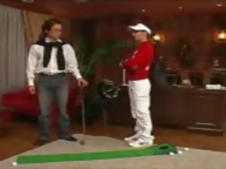 高爾夫球 講師: 免費 管 高爾夫球 高清晰度 色情 視頻 87