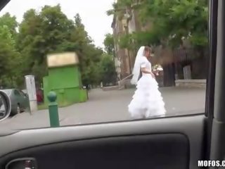 Gorgeous bride Amirah gets pussy fucked