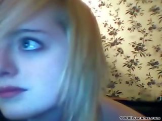 Cam: blonde webcam girlfriend