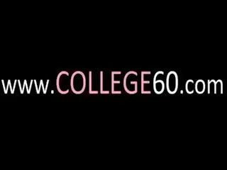 Two Horny College Girls Sucking Cock