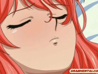 Redhead hentai with bigtits sixty nine style oralsex