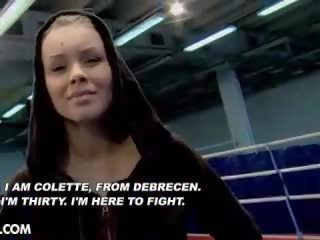 Nudefightclub mga regalo bailee vs colette